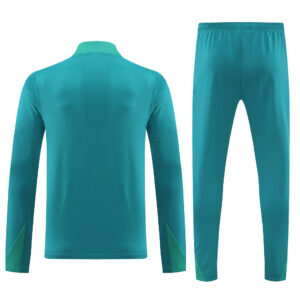 with sponsor logo 24-25 Portugal green half zipper training tracksuit - Image 4