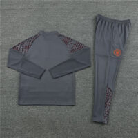 23-24 Man City dark gray half zipper sweater tracksuit