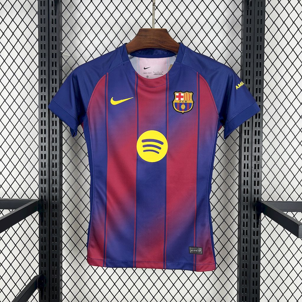 Barcelona 2025-26 Home Womens Jersey Barcelona 2025-26 Home Womens Jersey