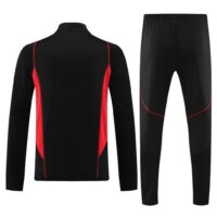 005-13 23-24 Sao Paulo black half zipper sweater tracksuit
