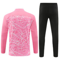 24-25 Man City pink half zipper training tracksuit