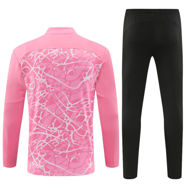 24-25 Man City pink half zipper training tracksuit - Image 5