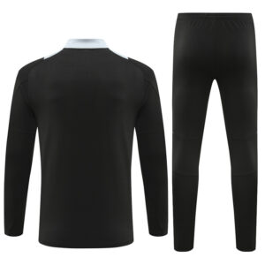 24-25 Manud black with gray half zipper training tracksuit - Image 5