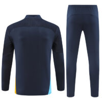 24-25 Marseille navy blue half zipper training tracksuit