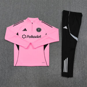 25-26 Miami pink half zipper sweater tracksuit - Image 5