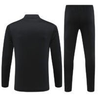 005-24 23-24 Arsenal black half zipper sweater tracksuit