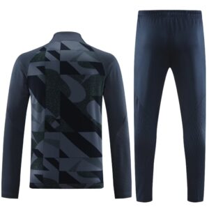 23-24 Bar camo gray half zipper sweater tracksuit - Image 5