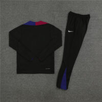 player version 24-25 Bar black half zipper training tracksuit