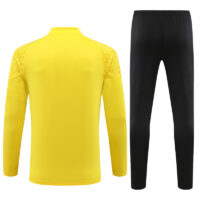 005-49 23-24 Dortmund yellow half zipper training tracksuit
