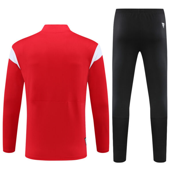 23-24 AC red half zipper sweater tracksuit - Image 5