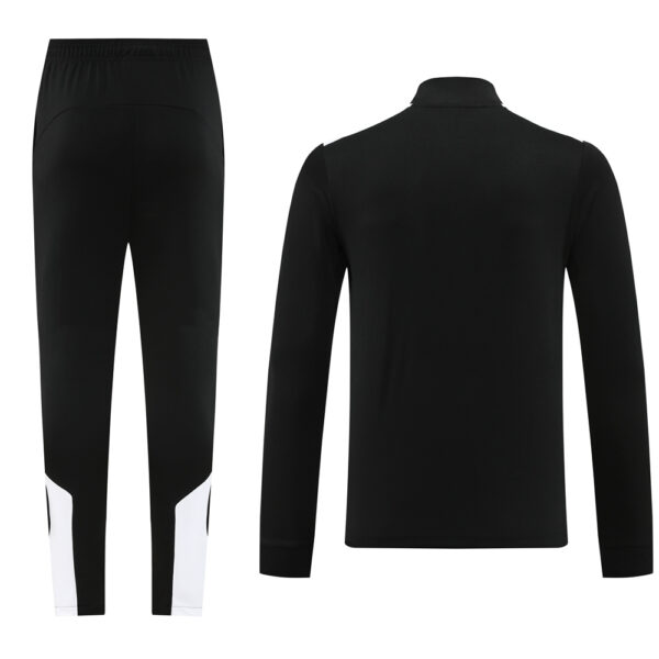 23-24 Newcastle black half zipper training tracksuit - Image 5