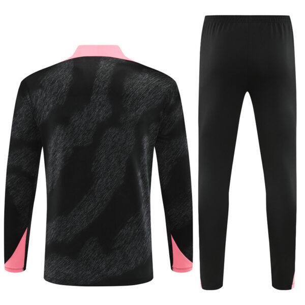 24-25 PS G camouflage black with pink half zipper training tracksuit - Image 6