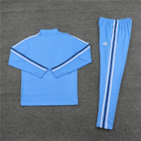 006-16 23-24 Argentina light blue half zipper training tracksuit
