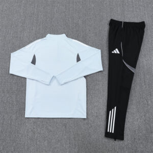25-26 Japan light gray half zipper sweater tracksuit - Image 6