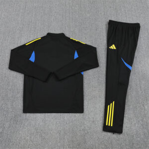 25-26 Manud black with blue half zipper sweater tracksuit - Image 6