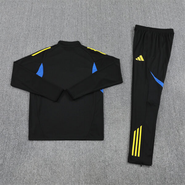 25-26 Manud black with blue half zipper sweater tracksuit - Image 6