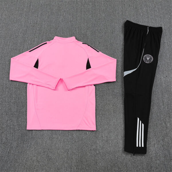 25-26 Miami pink half zipper sweater tracksuit - Image 6