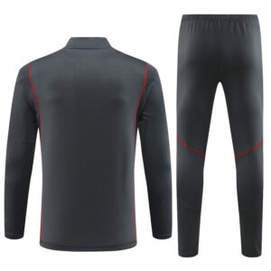 23-24 Arsenal dark gray half zipper sweater tracksuit - Image 6