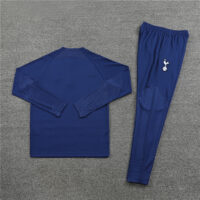 fans version 23-24 Tottenham navy blue half zipper sweater tracksuit