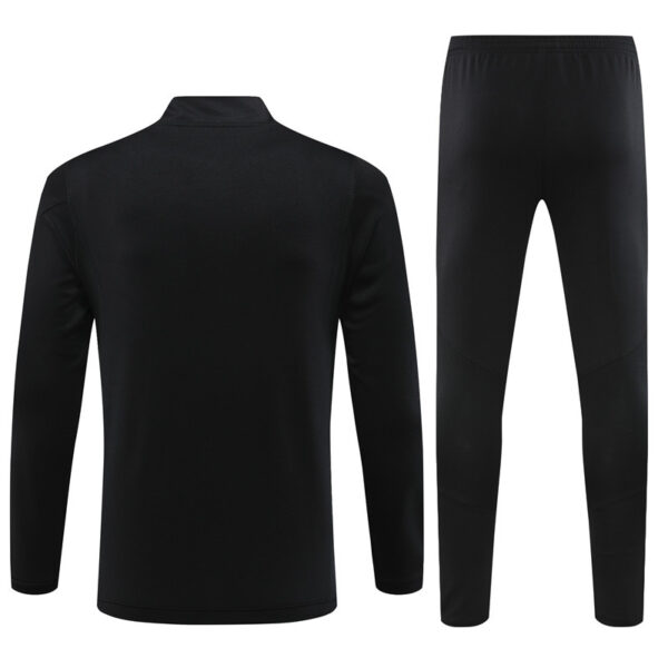 23-24 Bayern black half zipper sweater tracksuit - Image 6