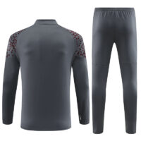 23-24 Man City dark gray half zipper sweater tracksuit