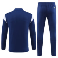 006-57 23-24 Man City navy blue half zipper sweater tracksuit