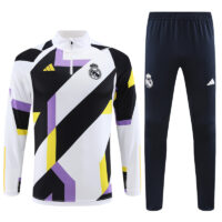 23-24 Real Madrid camo half zipper sweater tracksuit