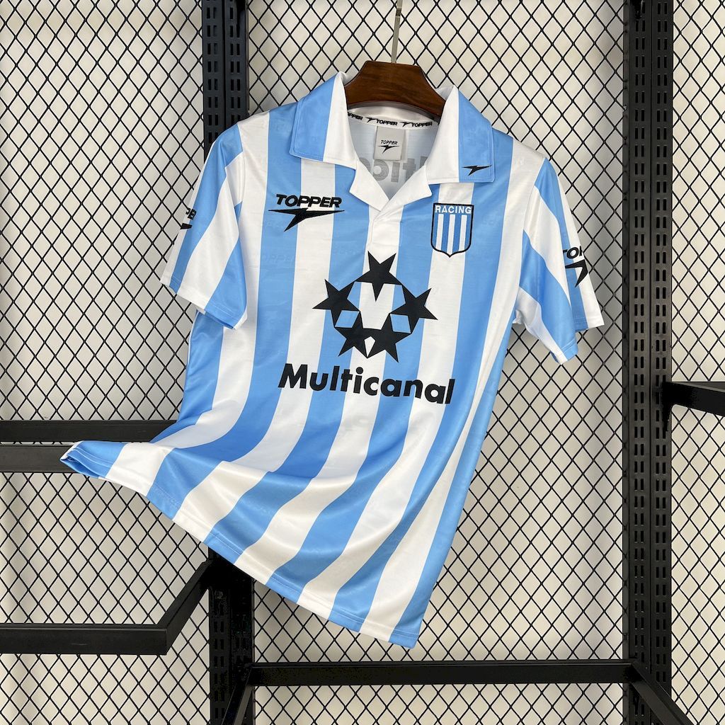 Racing Club de Avellaneda 1997-98 Home Retro Jersey
