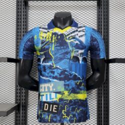 Manchester City 2025-26 Blue Special Edition Jersey Player Version