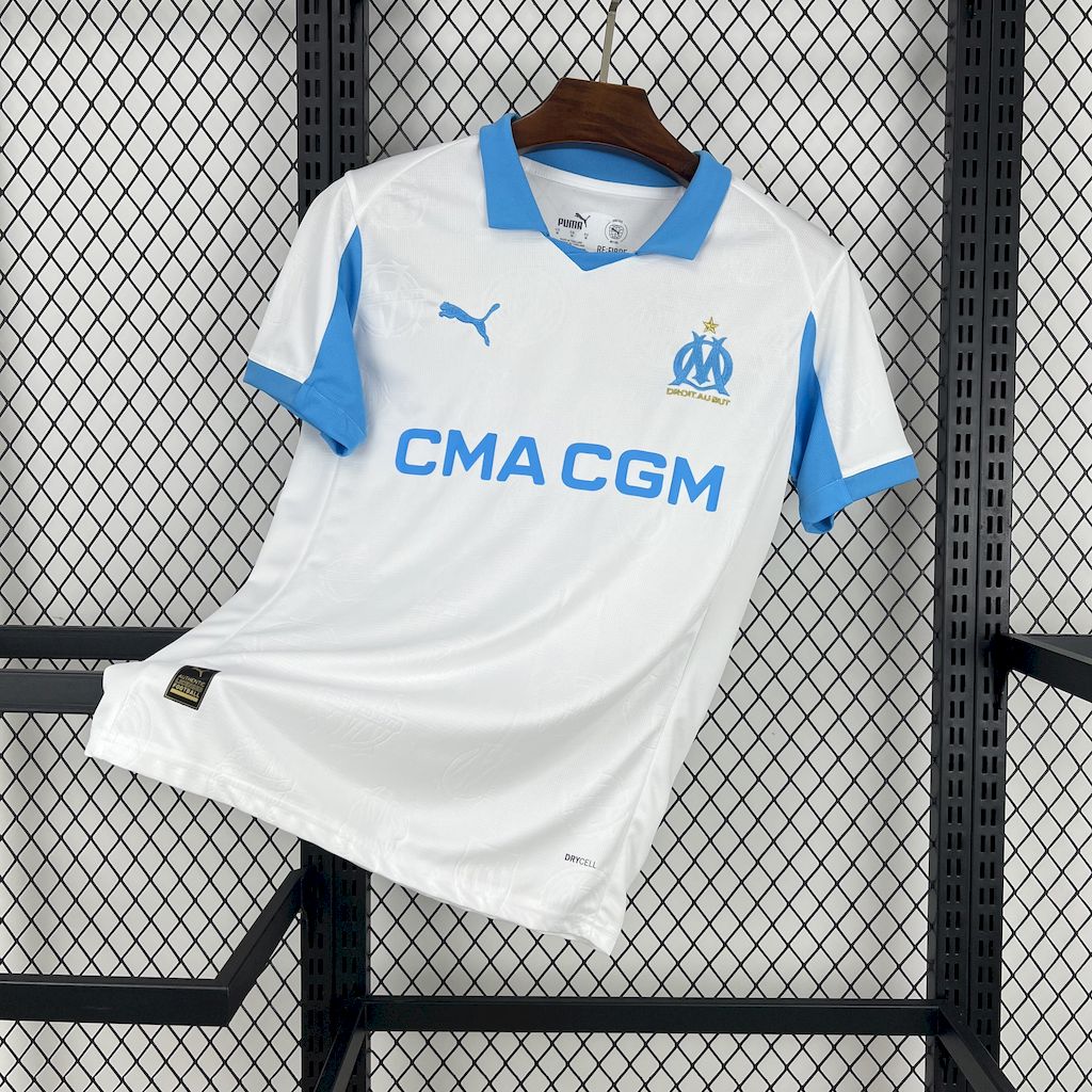 Olympique Marseille 2025-26 Home Jersey Olympique Marseille 2025-26 Home Jersey