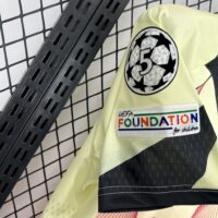 Barcelona 2025-26 yellow pink special edition Jersey (With Champions League)