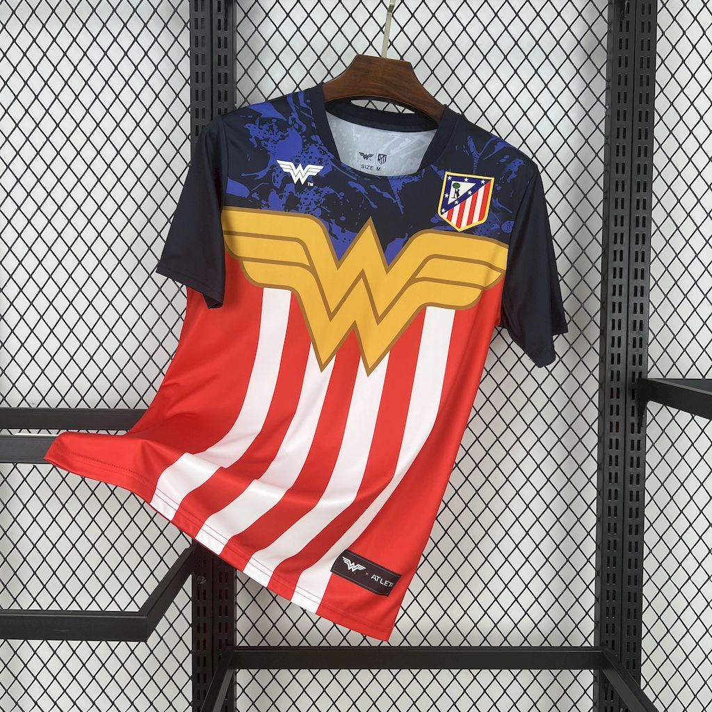 Atletico Madrid 2025-26 Fantasyt Wonder Woman Jersey