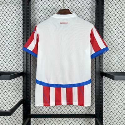 05eddce6a68340908b7832ba8f163e9e Paraguay 202425 Home Jersey
