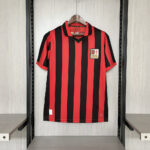 2526 AC Milan 125th Anniversary Red and Black Jersey