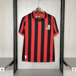 2526 AC Milan 125th Anniversary Red and Black Jersey