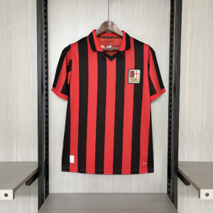 2526 AC Milan 125th Anniversary Red and Black Jersey