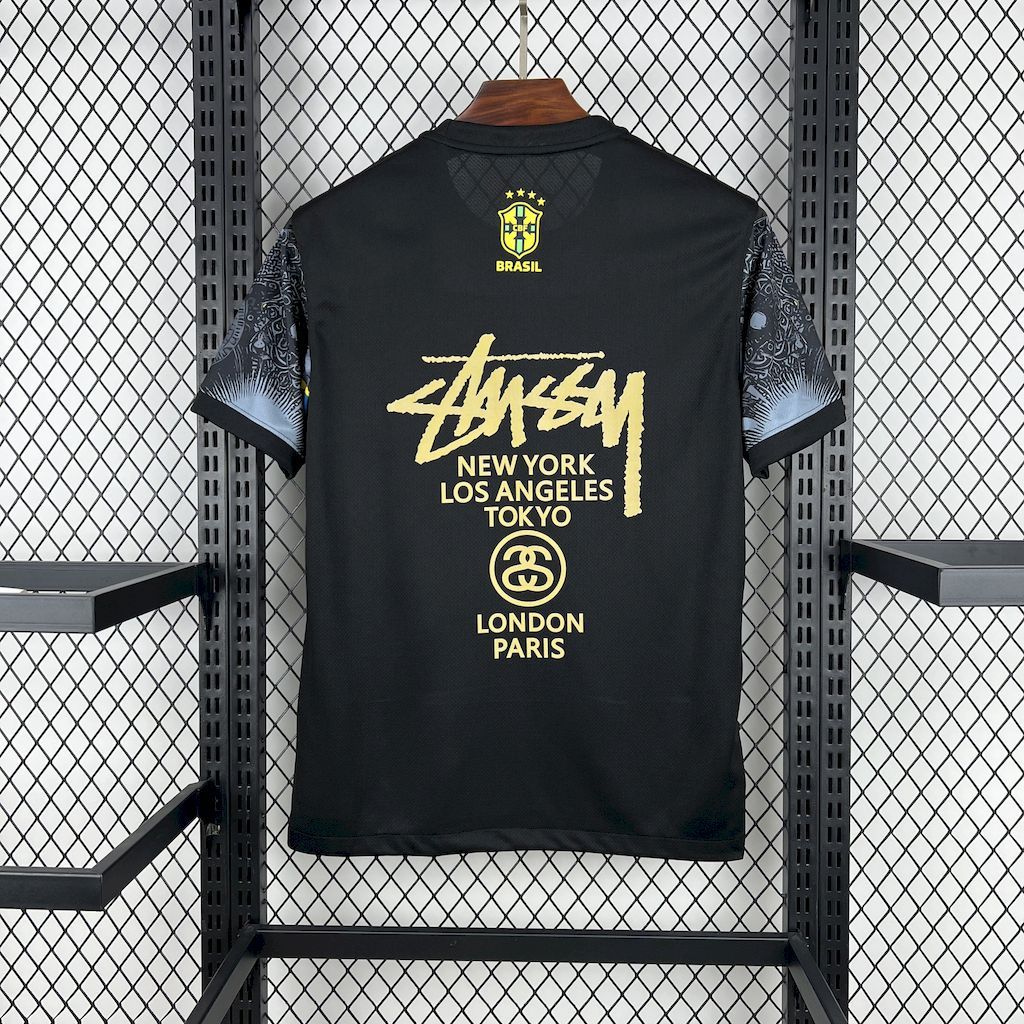 088491e73c374d708faf61a8844320bf Brazil 202425 X STUSSY Jersey