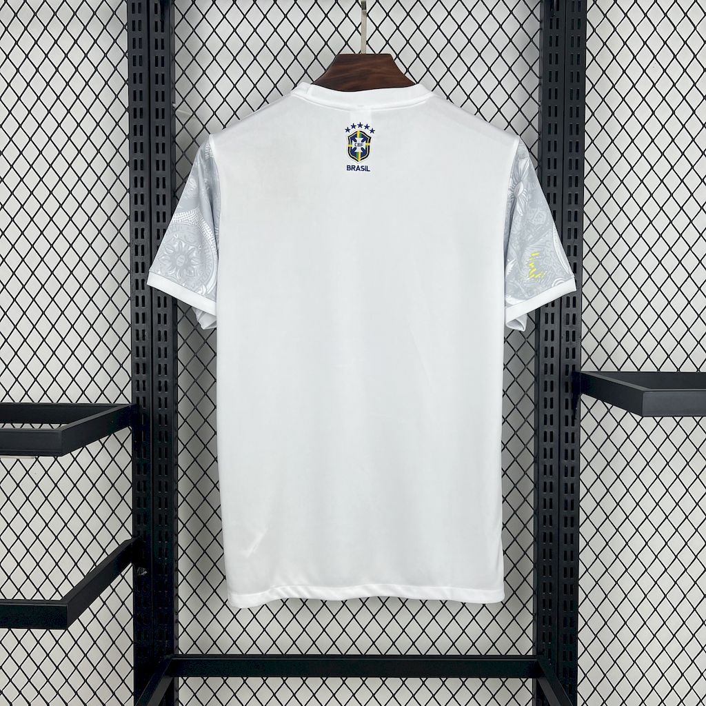 09932816a13c48a5b62d0c5d37c9d421 Brazil 202425 Special Edition White Jersey