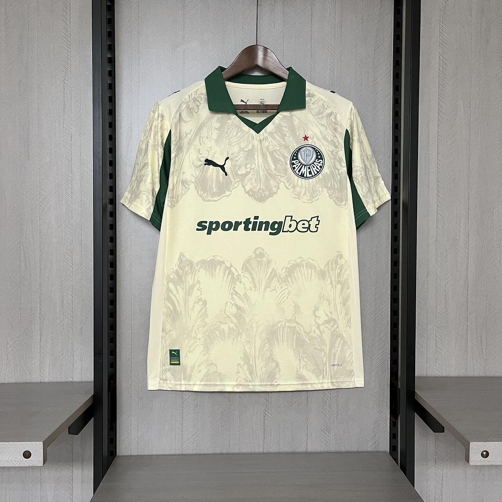 2025-26 Palmeiras Beige Jersey