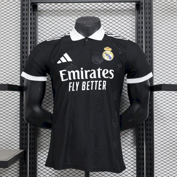 Real Madrid 2025 26 Black Special Edition Jersey Player Version