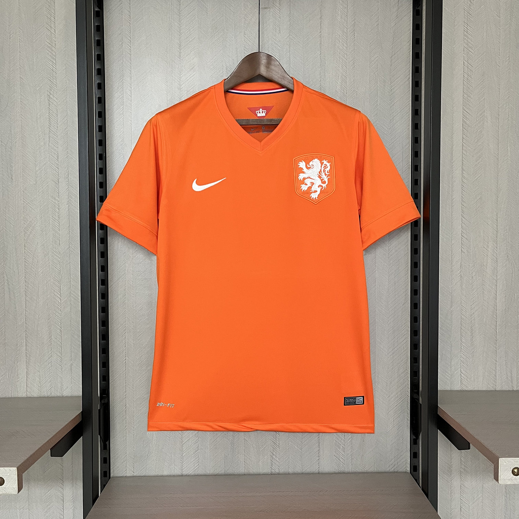 Retro Holland 2014 home jersey Retro Holland 2014 home jersey