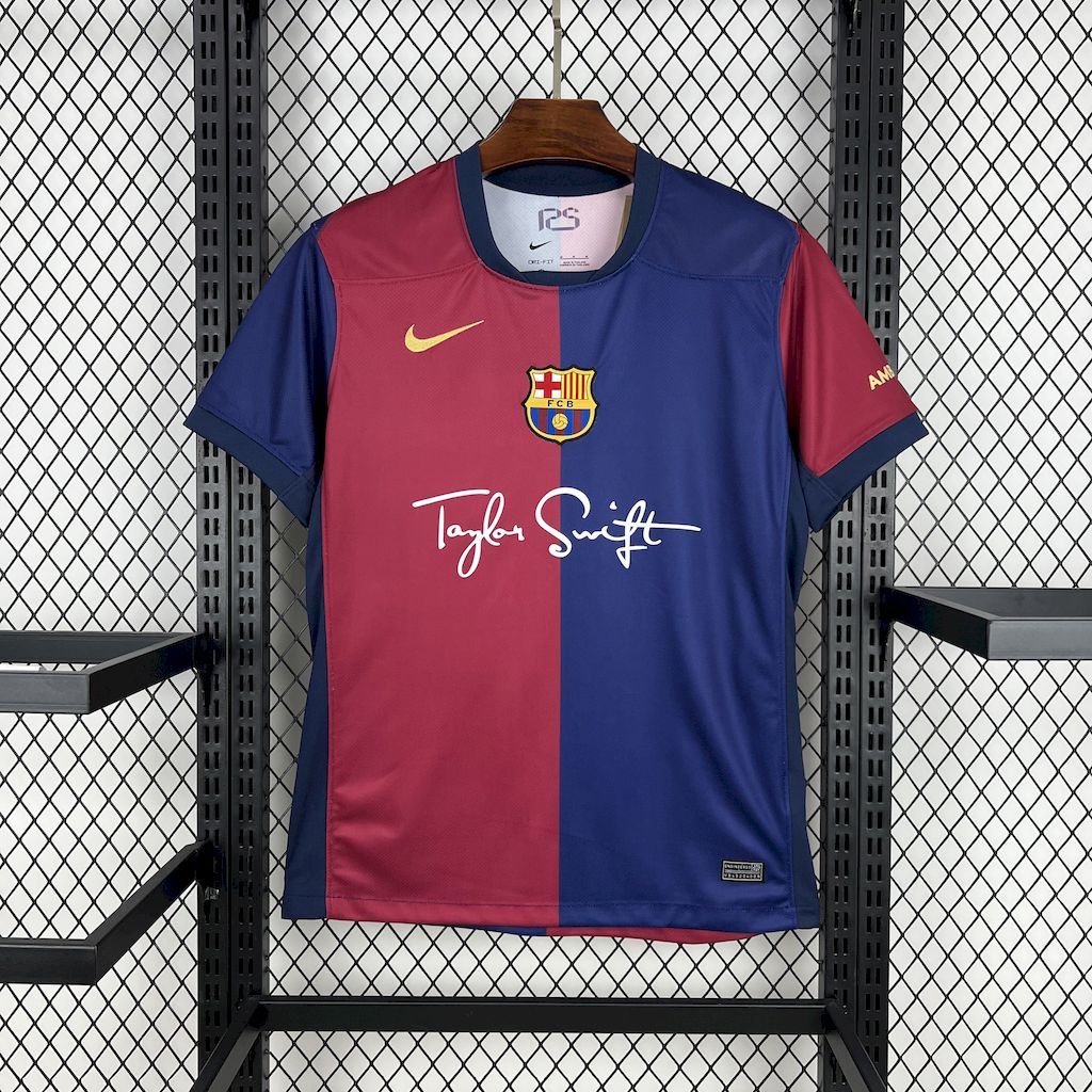 0c9faf77a6d94b80a2df49e332ef308d Barcelona 202425 Home Derby Jersey