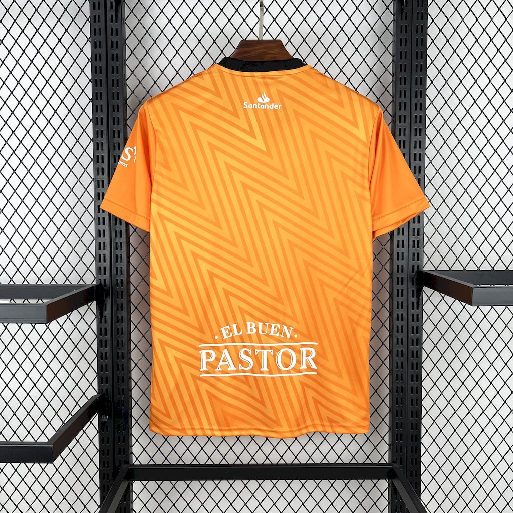 Racing de Santander 202425 Orange Goalkeeper Jersey