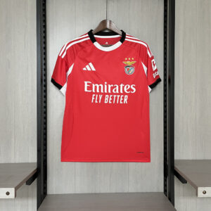 2025 26 Benfica Home Jersey