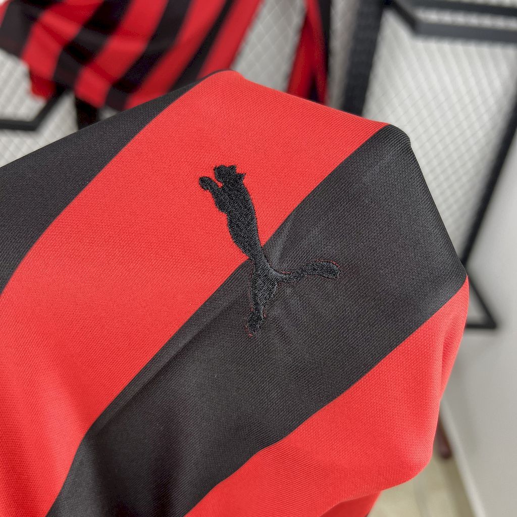 0d80c15fc5fd45a6960608ff06fe2f2b AC Milan 2024-25 125th Anniversary Edition Retro Jersey