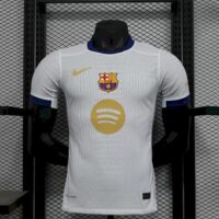 Barcelona 202425 White exposure version Jersey Player Version