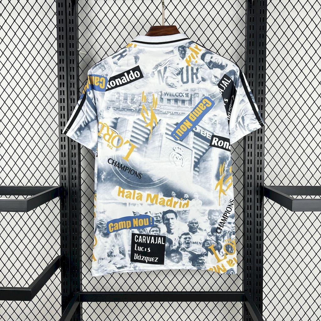 Real Madrid 2025-26 Glory Graffiti Board Jersey