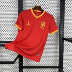 Brazil 2025-26 Jordan Red Special Edition Jersey
