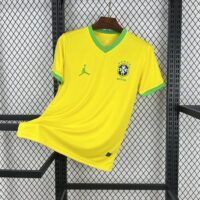 Brazil 2025-26 Jordan Yellow Special Edition Jersey Brazil 2025-26 Jordan Yellow Special Edition Jersey
