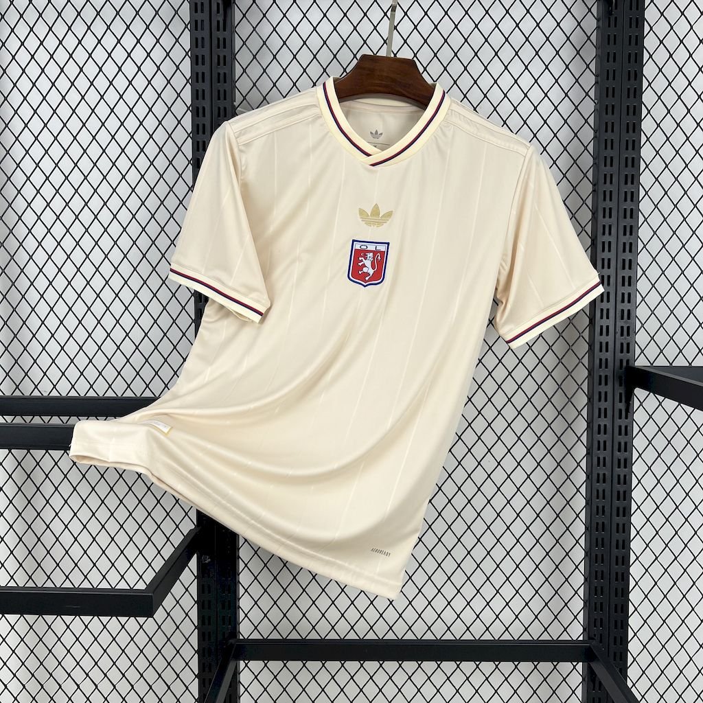 Olympique Lyonnais 2025-26 Anniversary Edition Jersey Olympique Lyonnais 2025-26 Anniversary Edition Jersey